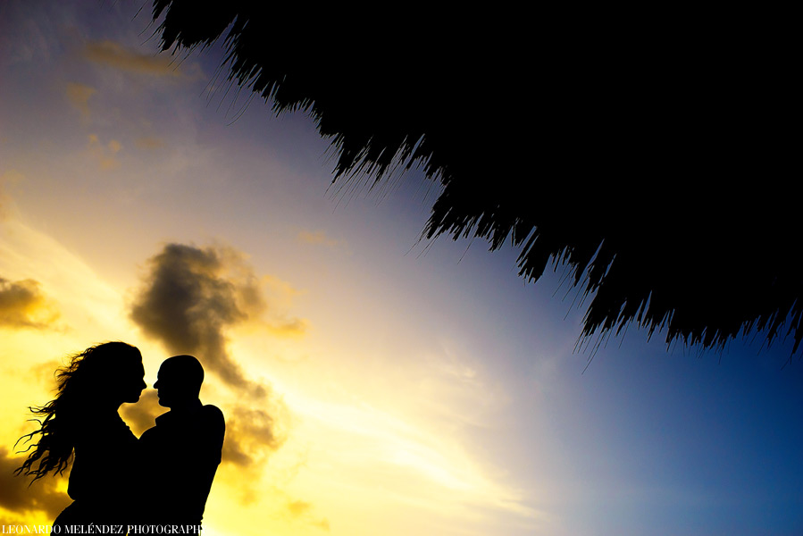 Romantic After Session at Turtle Inn, Placencia Belize Weddings.  Belize wedding photographers, Leonardo Melendez Photography.