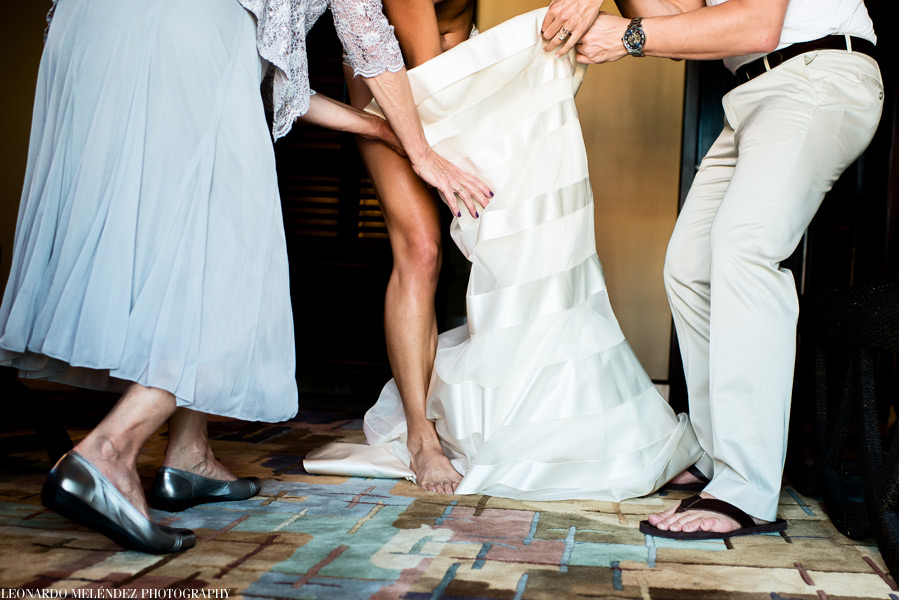 Belize wedding at Wataview Beach House