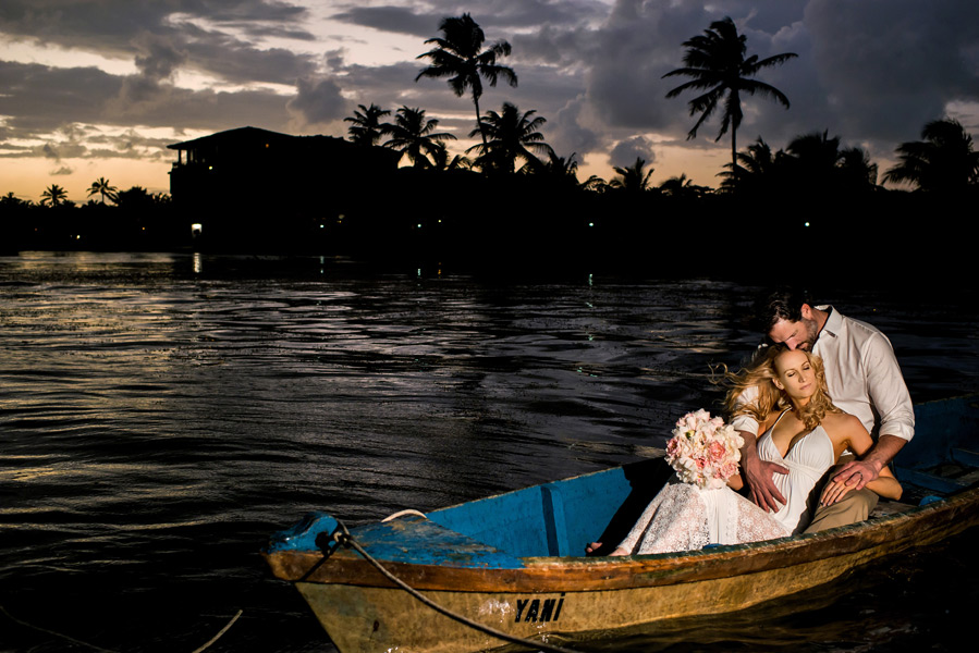 coco beach wedding belize