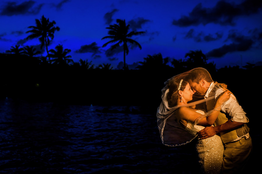 Cococ Beach Wedding Belize Bre and Wes